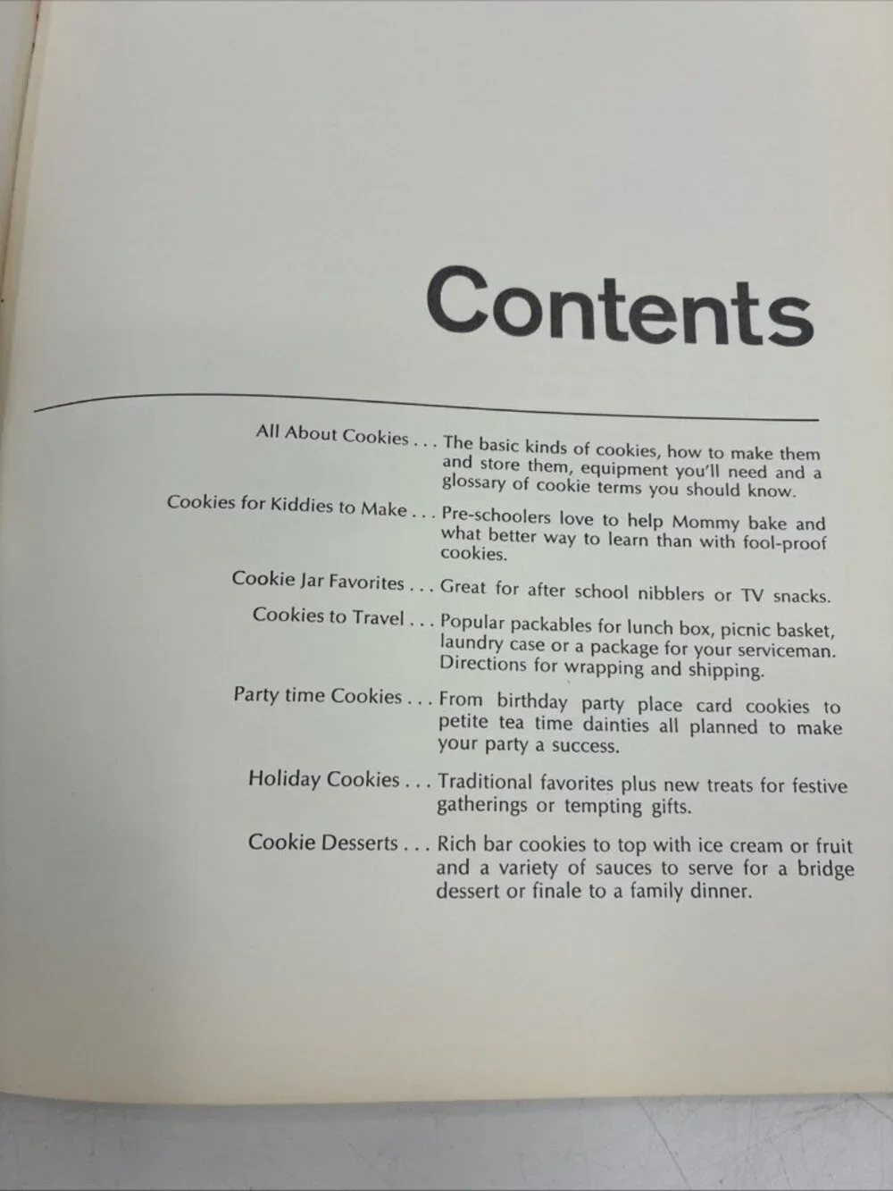Vintage Pillsburys Bake Off Cookie Book Hardcover Recipe Cookbook Kitchen Decor